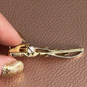 Vintage Fishing Pole Tie Clip